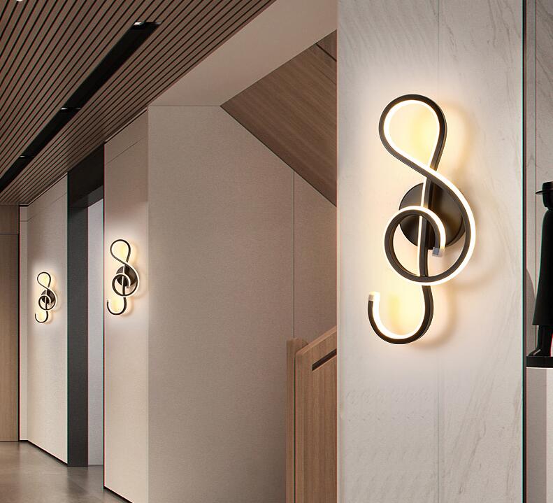 Modern Minimalist LED Wall Sconce - Minimalist Wall Lamps Living Room