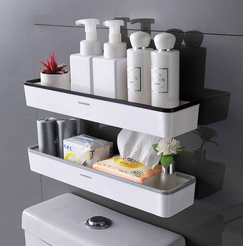 Multifunctional Wall-Mounted Toilet Storage Rack