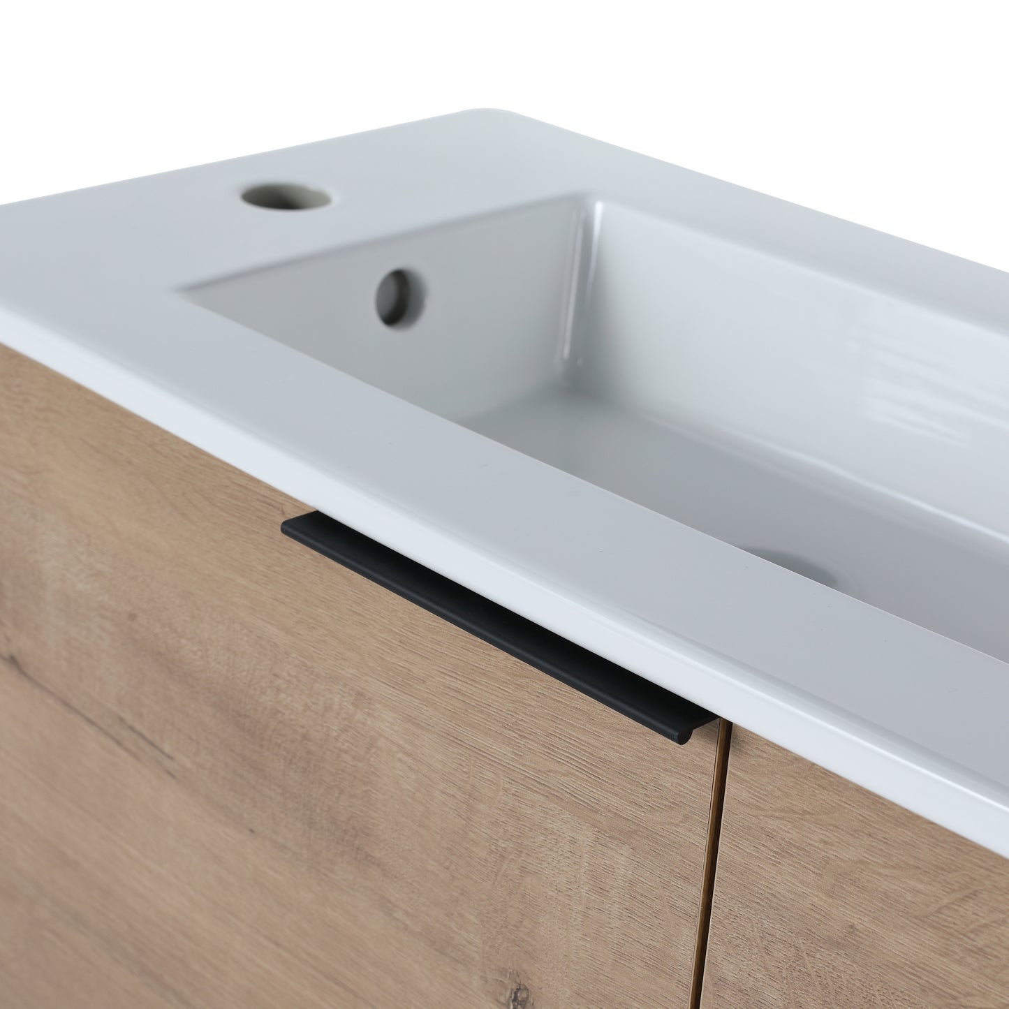 22-Inch Floating Bathroom Vanity with Sink