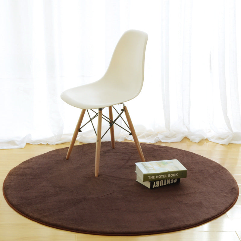 Memory Foam Round Chair Mat - Solid Memory Foam Round Chair Mat