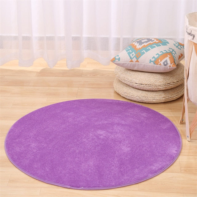 Memory Foam Round Chair Mat - Solid Memory Foam Round Chair Mat