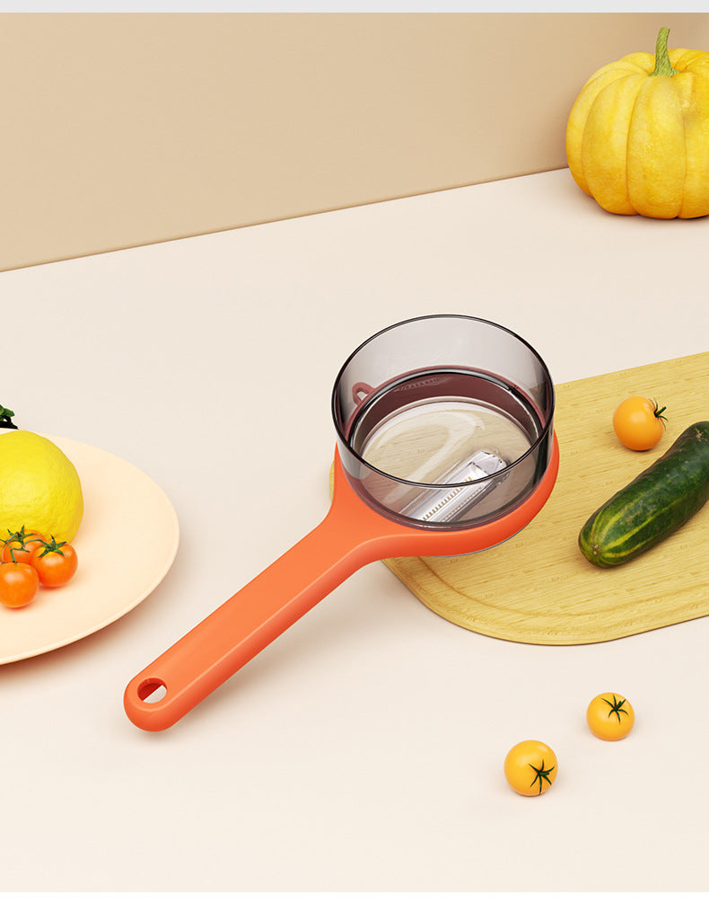 Multi-Functional Kitchen Peeler with Storage Bucket