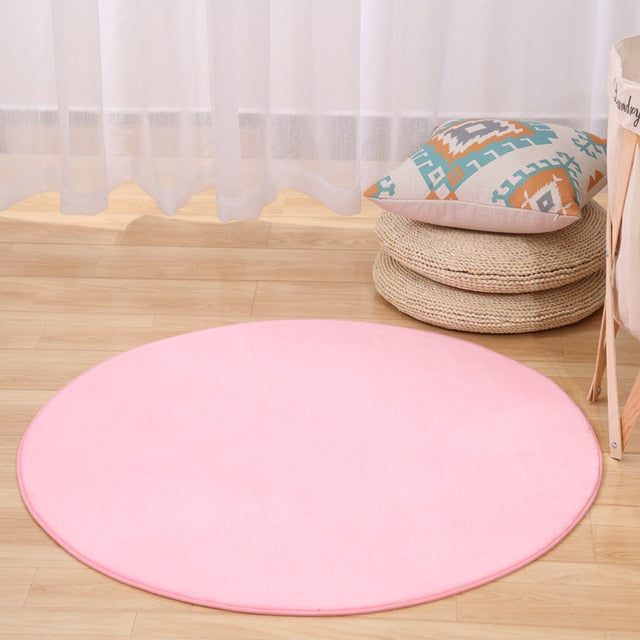 Memory Foam Round Chair Mat - Solid Memory Foam Round Chair Mat