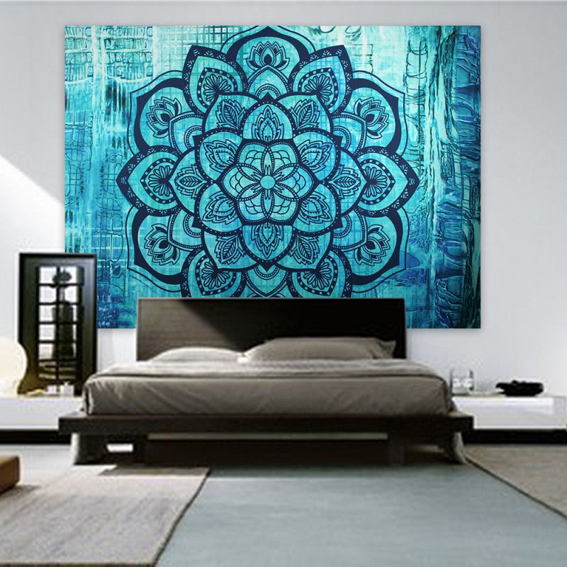 mandala tapestry - Bohemian Mandala Tapestry & Picnic Blanket