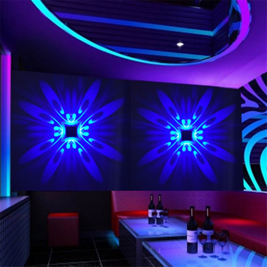 Wall Mounted Colorful LED Wall Lamp