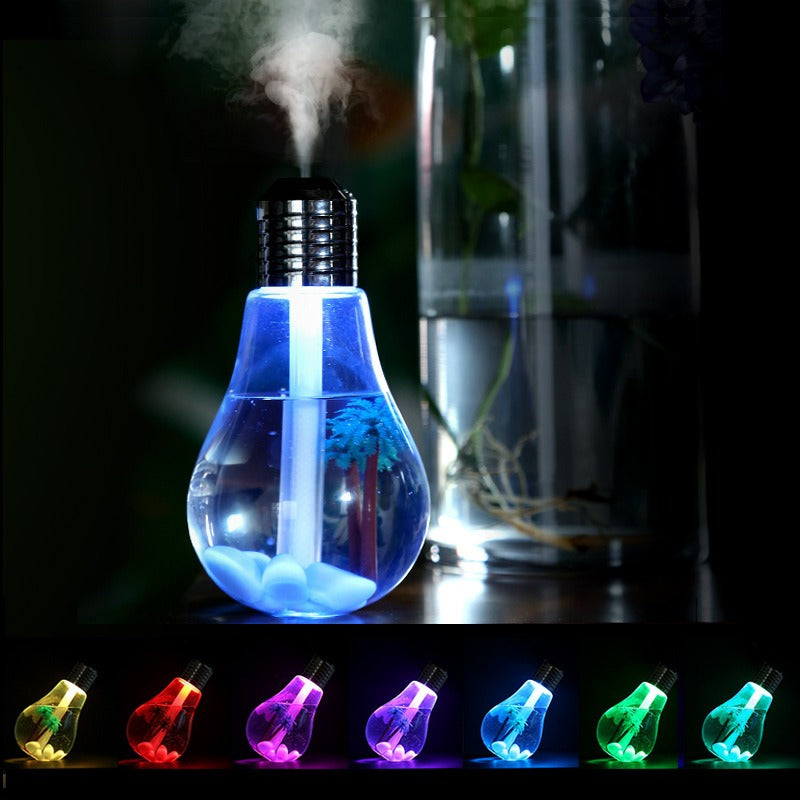 Creative USB Desktop Humidifier with Atmosphere Lighting