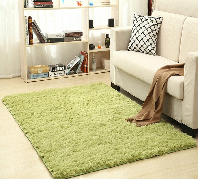 wool shag area rug - Super Soft Silk Wool Shag Area Rug